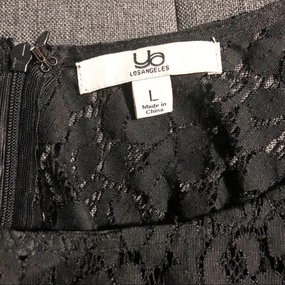 3/$25 Black lace top from YA Los Angeles - Picture 9 of 9